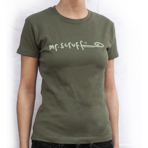 Khaki 'Mr. Scruff' Tag T-Shirt - 