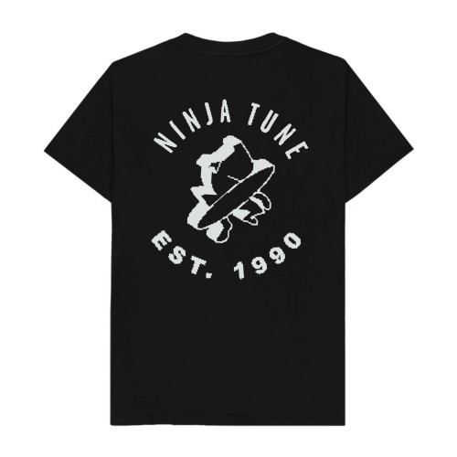 Ninja Est 1990 Pixel Black T-Shirt - Ninja Tune